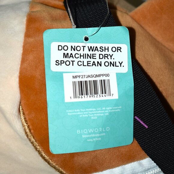 Bioworld Squishmallows 3D Cam the Cat 14" Mini Backpack Tags Attached - Picture 4 of 5